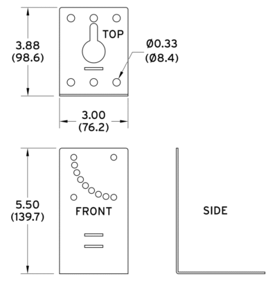 low profile gps antenna mounting kit